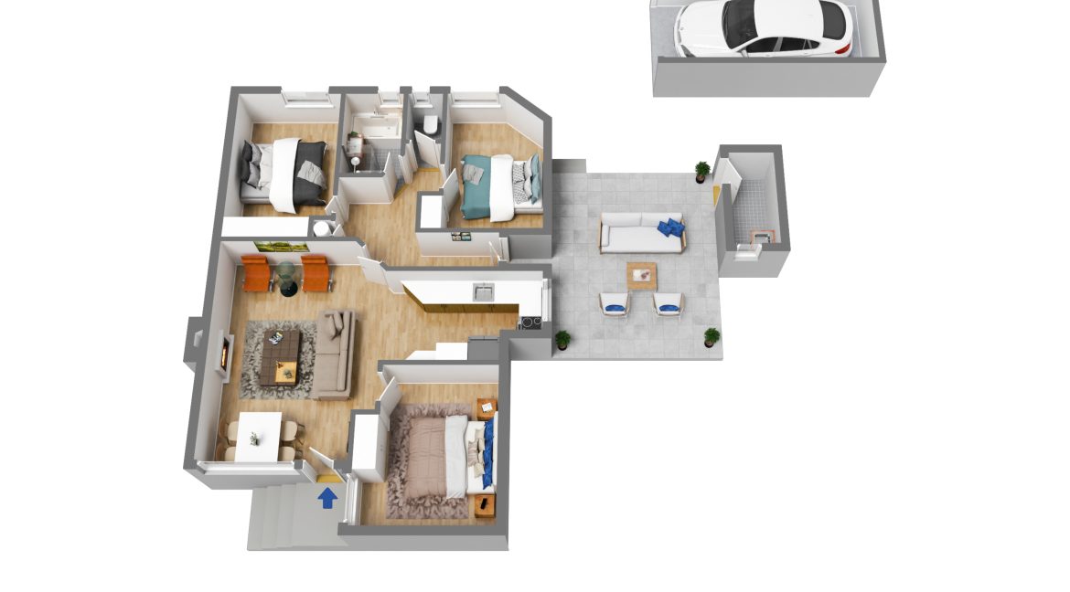 Floor Plan_3D