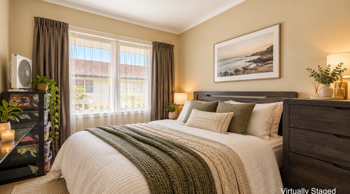 Cozy Neutral Scandinavian Bedroom Retreat