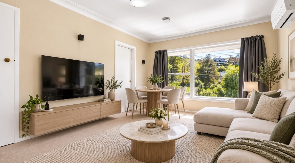 Scandinavian Living Room Redesign