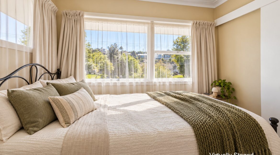 Sunlit Minimalist Bedroom Retreat